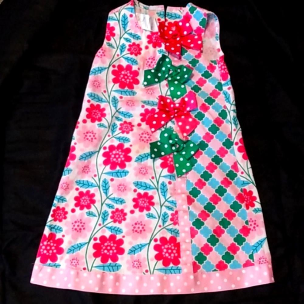 Girls 6x dress made by Bonnie jean